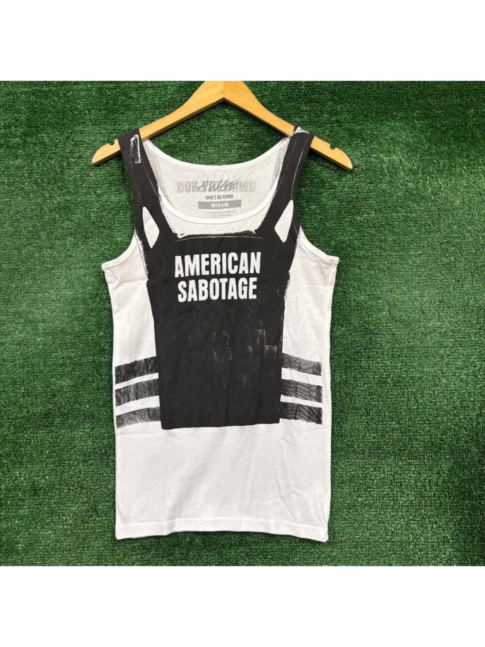 Asap Rocky x AWGE American Sabotage BV Rolling Loud Hip-Hop Tank Size Medium
